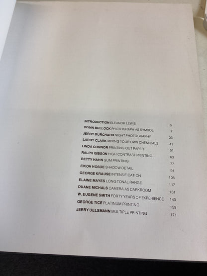 Darkroom Edited by Eleanor Lewis Lustrum Press