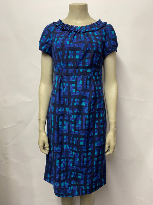 Boden Blue Printed Wool Dress 6