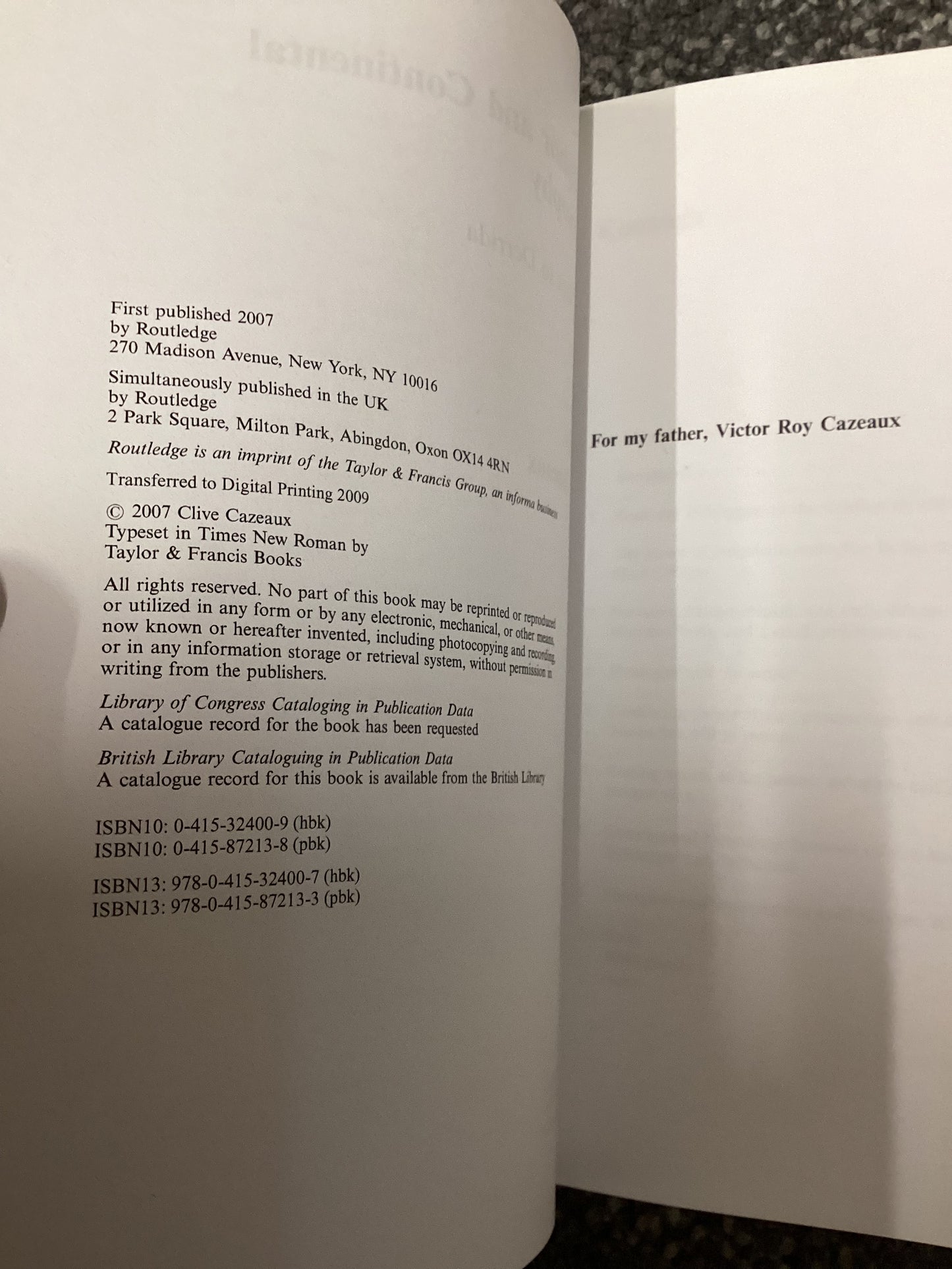 Metaphor and Continental Philosophy - From Kant to Derrida by Clive Cazeaux
