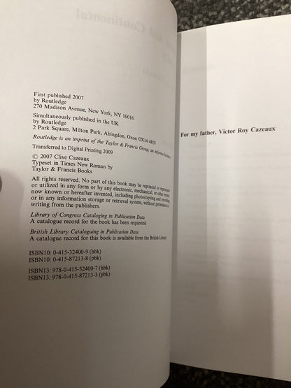 Metaphor and Continental Philosophy - From Kant to Derrida by Clive Cazeaux