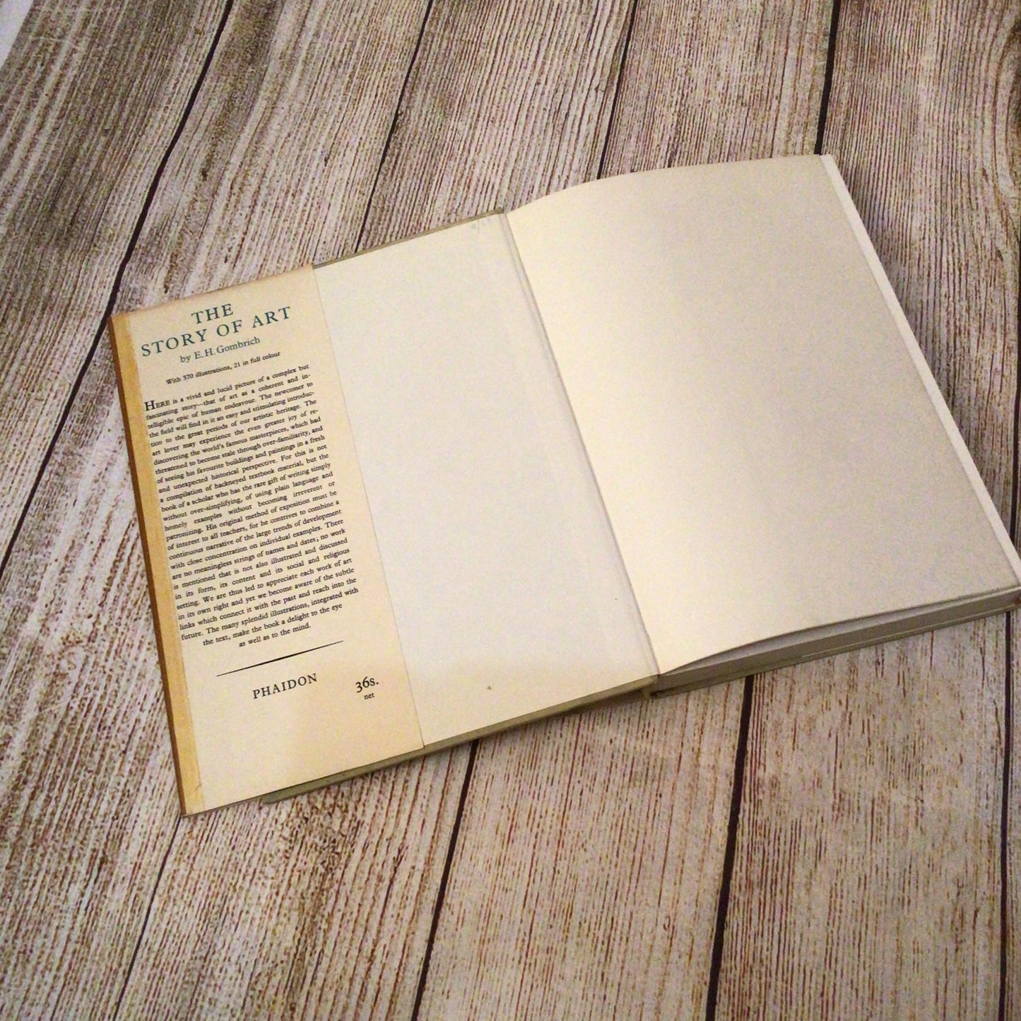 The Story of Art with 370 Illustrations by E.H. Gombrich (1962)