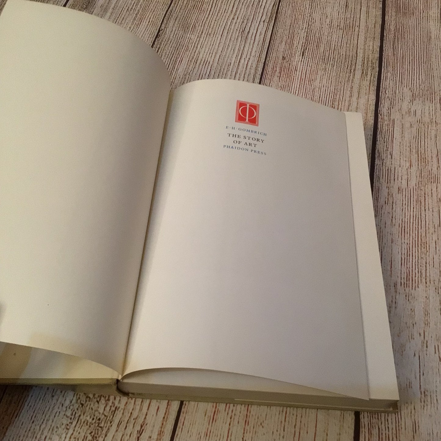 The Story of Art with 370 Illustrations by E.H. Gombrich (1962)