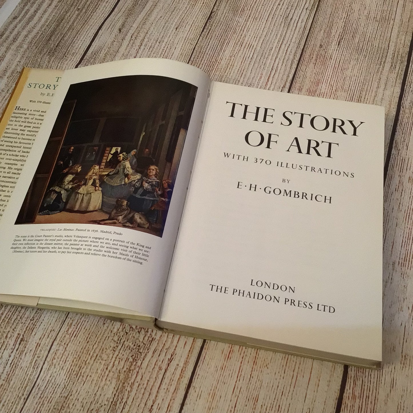 The Story of Art with 370 Illustrations by E.H. Gombrich (1962)