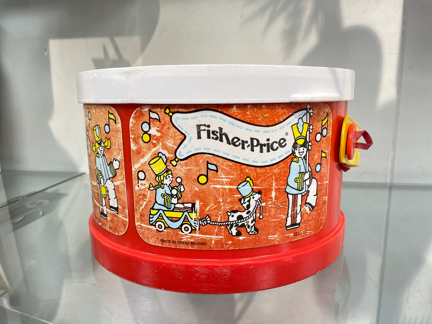 Fisher Price Vintage Toy Musical Instruments Drum Set