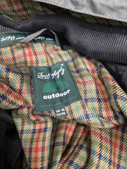Jack Murphy Malvern Long Raincoat Green Size 18