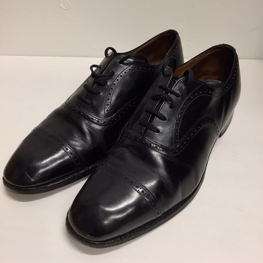 Black Brogues Smart Shoes w/Laces Size 13.5 UK (approx.)
