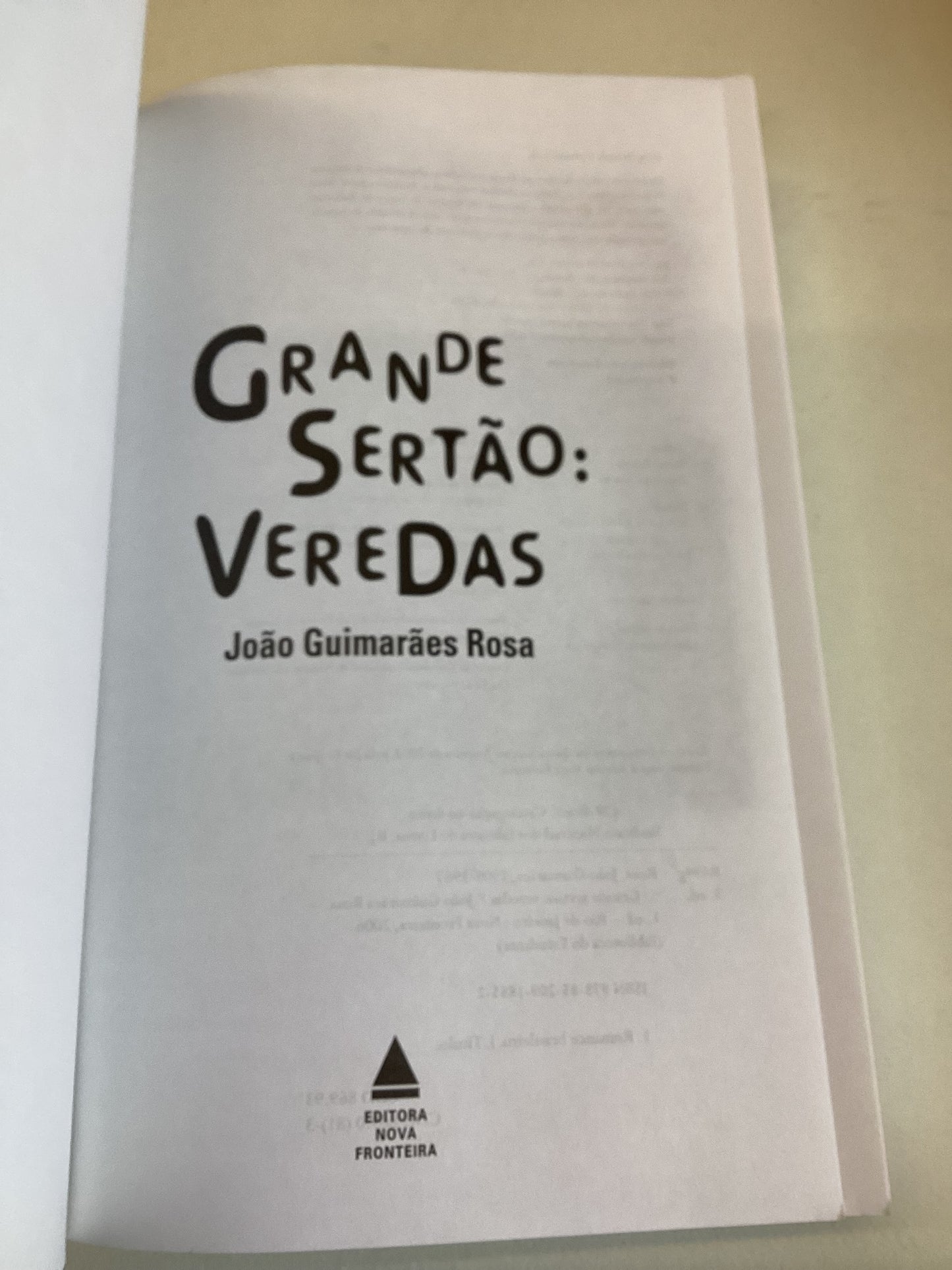 Grande Sertao Veredas Joao Guimaraes Rosa