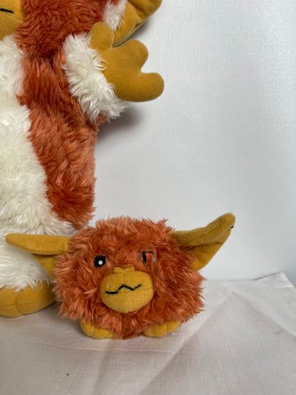 Gremlins 2 Gizmo with 2 Baby Mogwai Softy Toy Set