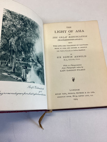 The Light of Asia By Sir Edwin Arnold Illustrated by Lady Eardley-Wilmot