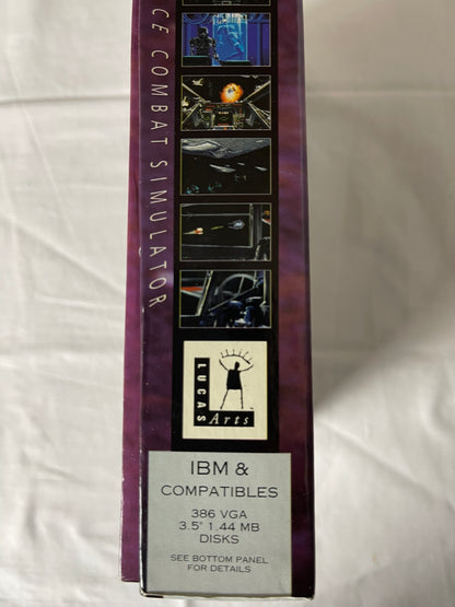 Star Wars X Wing Space Combat Simulator IBM PC Game