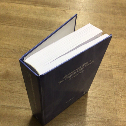 Slapper & Kelly’s The English Legal System, 19th Ed. by David Kelly (2020, Hardback)