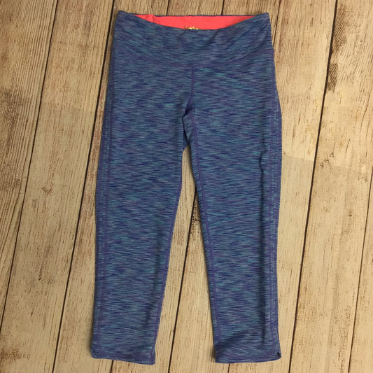 Lilly Pulitzer Blue Luxletic Cropped Leggings Size S