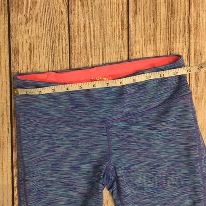 Lilly Pulitzer Blue Luxletic Cropped Leggings Size S