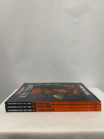 Warhammer 40,000 Kill Team Bundle, Into The Dark/ Core Book/ Compendium, Warhammer, Games workshop, 2022