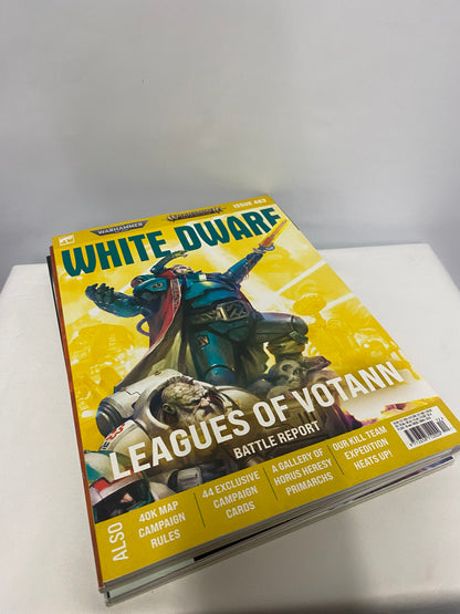 White Dwarf Magazine Bundle, Issues: 452, 464, 480, 483, Games WorkshopWarhammer, 2020-2022