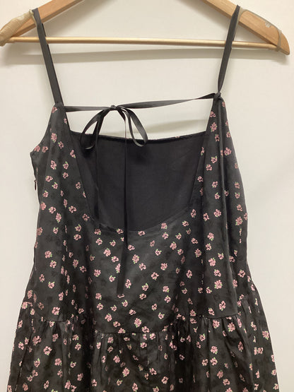 Dream Sister Jane Black Pink Floral Dress Size XS