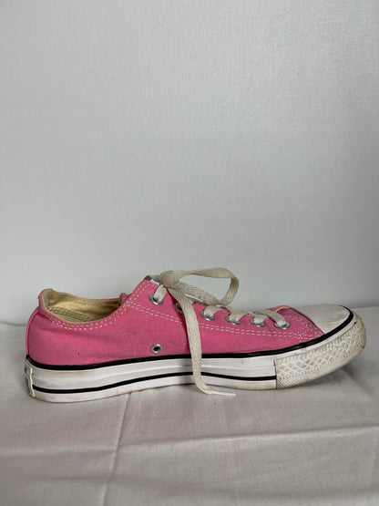 Converse Pink All Star Trainers Size 5