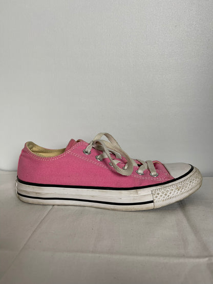 Converse Pink All Star Trainers Size 5