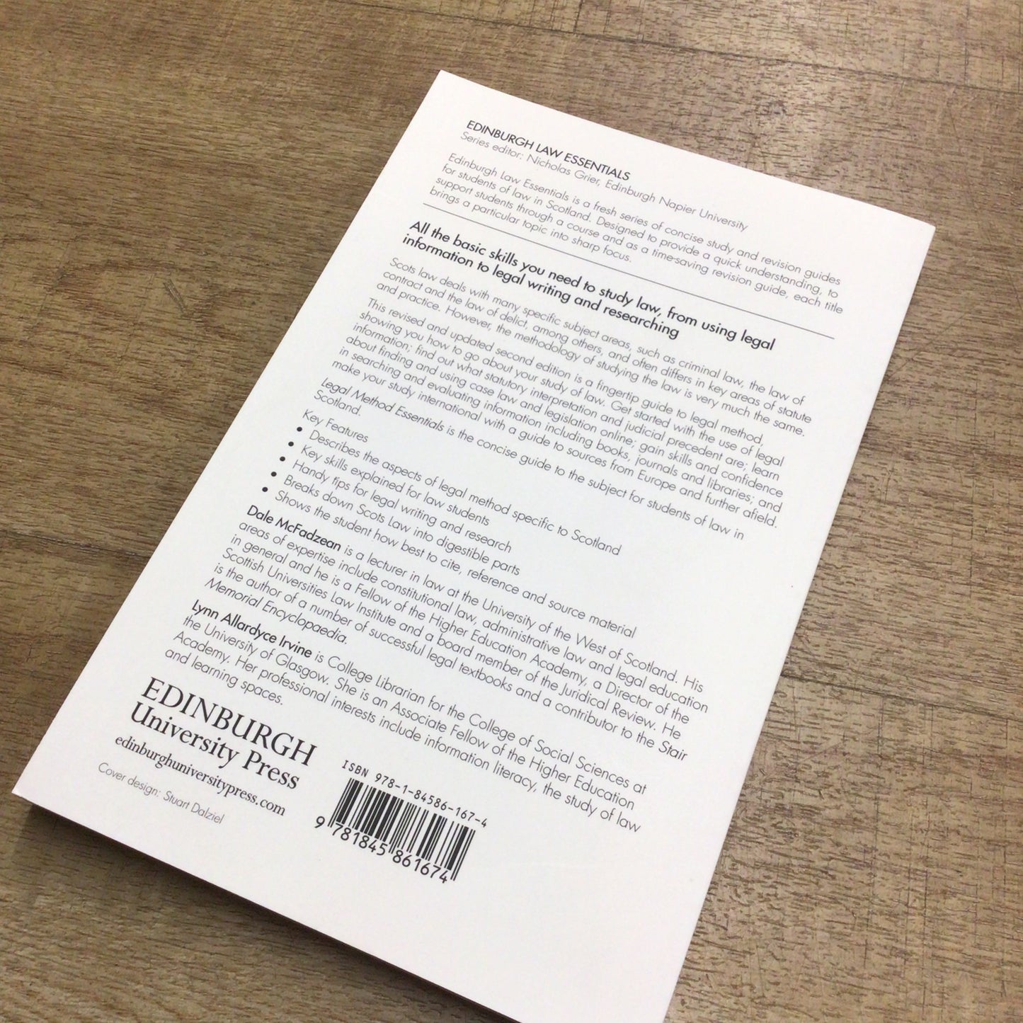 Legal Method Essentials for Scots Law, 2nd Edition (2017)