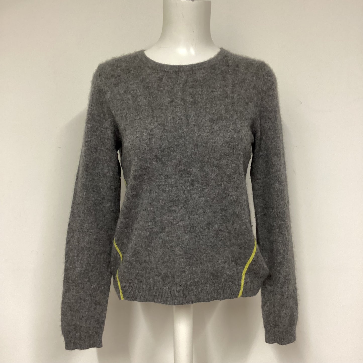 Clements Ribeiro Grey 100% Cashmere Jumper Size L(UK 14)