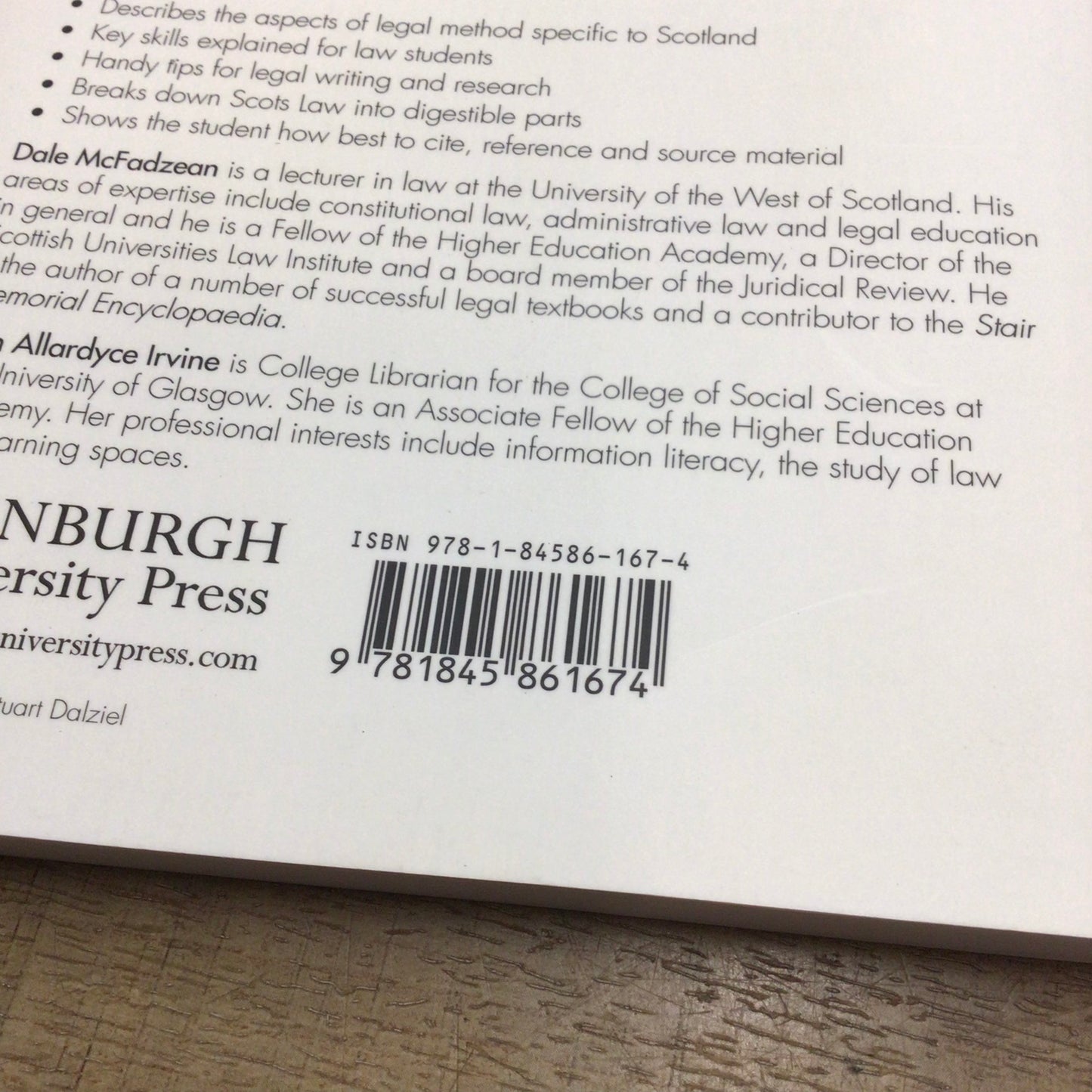 Legal Method Essentials for Scots Law, 2nd Edition (2017)