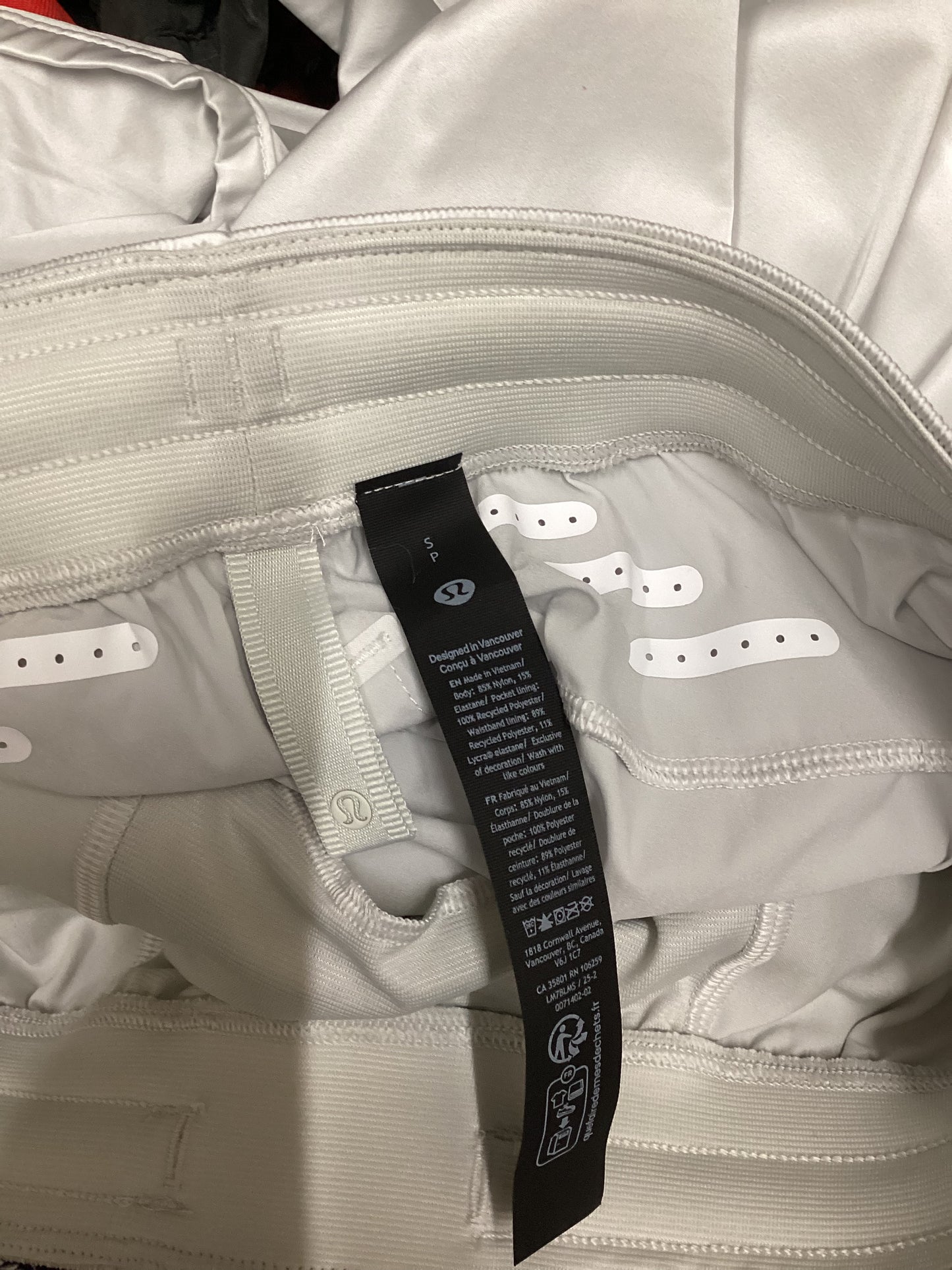 Lululemon Silver Shorts Size S