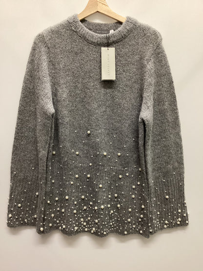 BNWT Mint Velvet Pearl Grey Jumper with Wool and Alpaca Size M