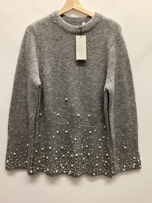 BNWT Mint Velvet Pearl Grey Jumper with Wool and Alpaca Size M