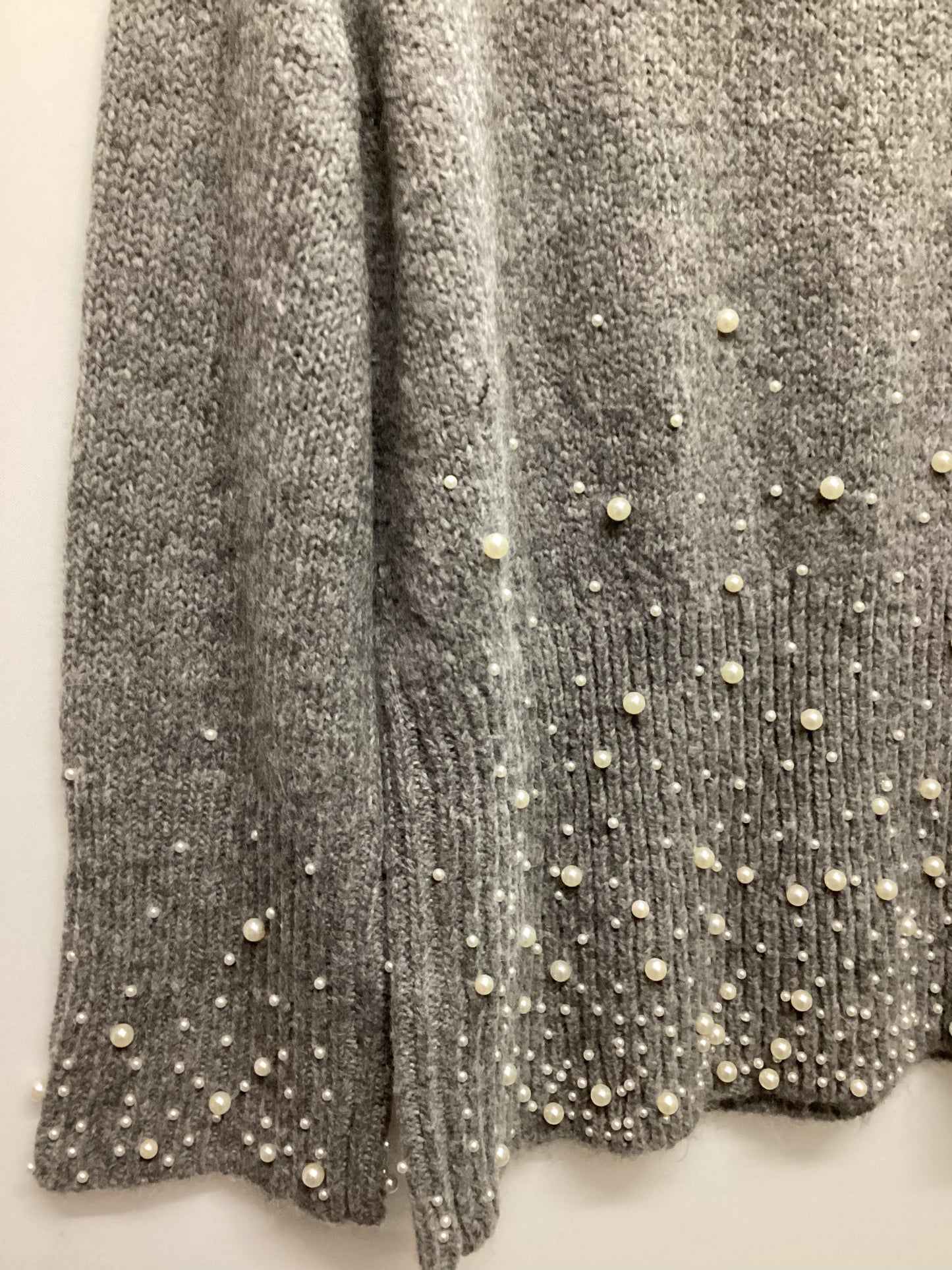 BNWT Mint Velvet Pearl Grey Jumper with Wool and Alpaca Size M