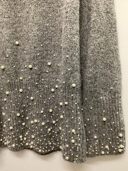 BNWT Mint Velvet Pearl Grey Jumper with Wool and Alpaca Size M