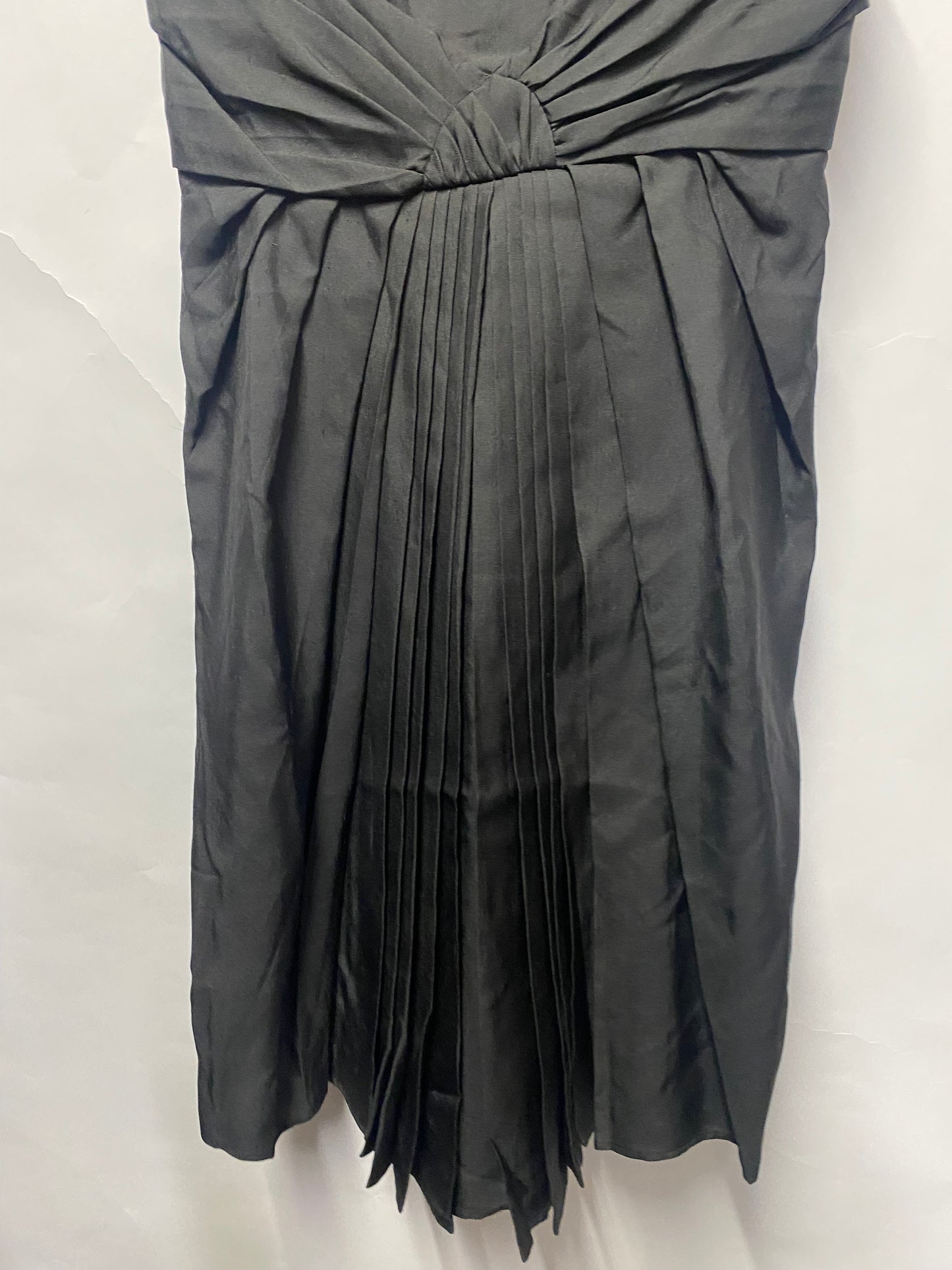 Sportmax Black Silk Dress 14