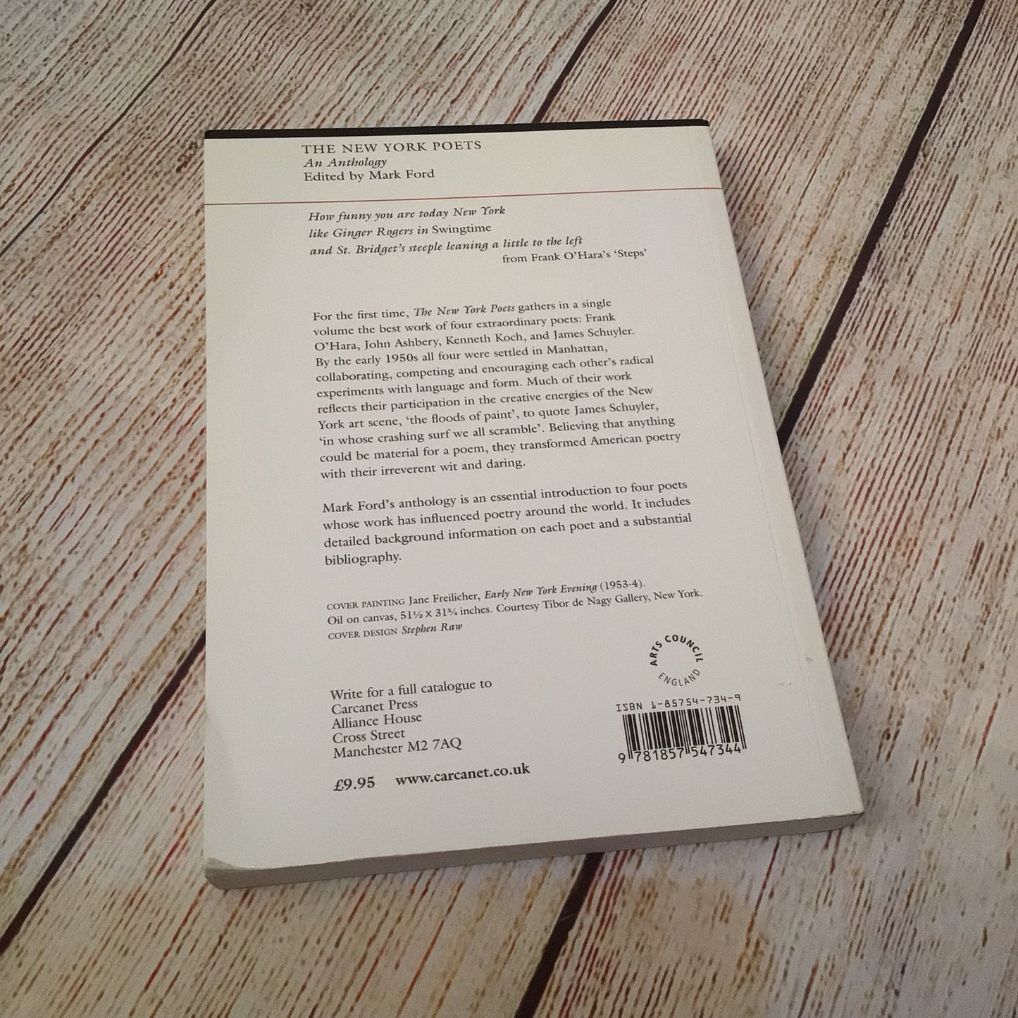 The New York Poets: An Anthology edited by Mark Ford (2003)