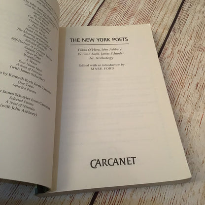 The New York Poets: An Anthology edited by Mark Ford (2003)