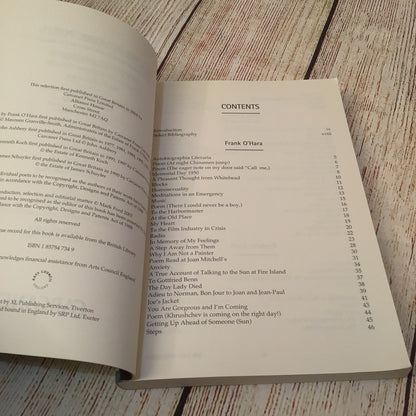 The New York Poets: An Anthology edited by Mark Ford (2003)