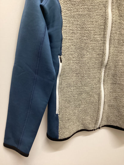 Ortovox Zip Up with Merino Wool Knit Panels and Hoodie Size S