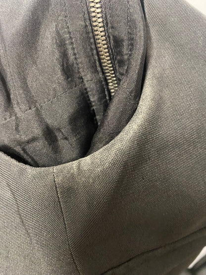 Sportmax Black Silk Dress 14