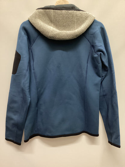 Ortovox Zip Up with Merino Wool Knit Panels and Hoodie Size S