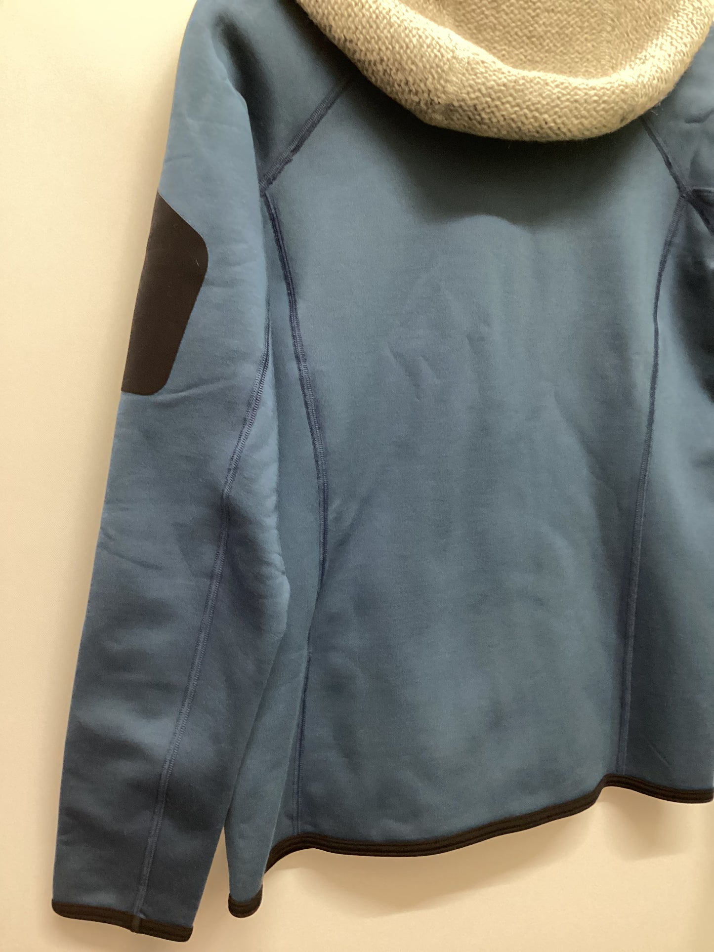 Ortovox Zip Up with Merino Wool Knit Panels and Hoodie Size S