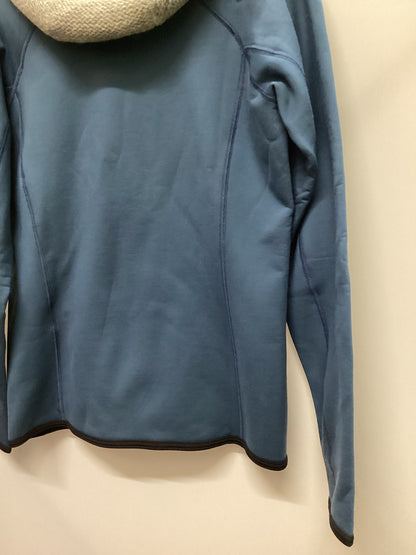 Ortovox Zip Up with Merino Wool Knit Panels and Hoodie Size S