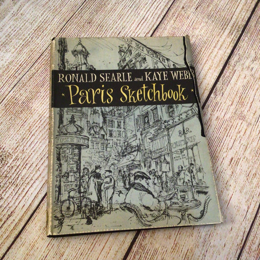 Paris Sketchbook by Ronald Searle and Kaye Webb (1957, Perpetua Books)