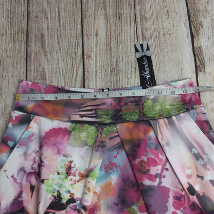 BNWT Abandon Multi Pink Tribal Print Skirt w/Pockets RRP £30 Size 10