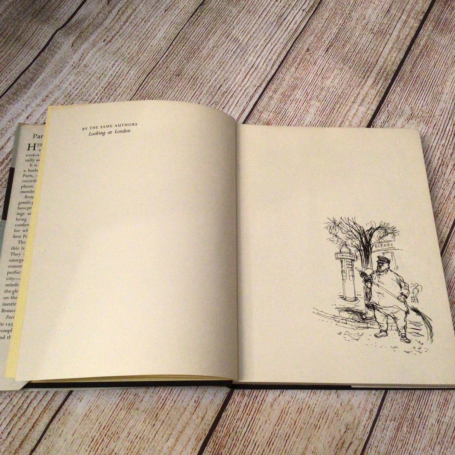 Paris Sketchbook by Ronald Searle and Kaye Webb (1957, Perpetua Books)