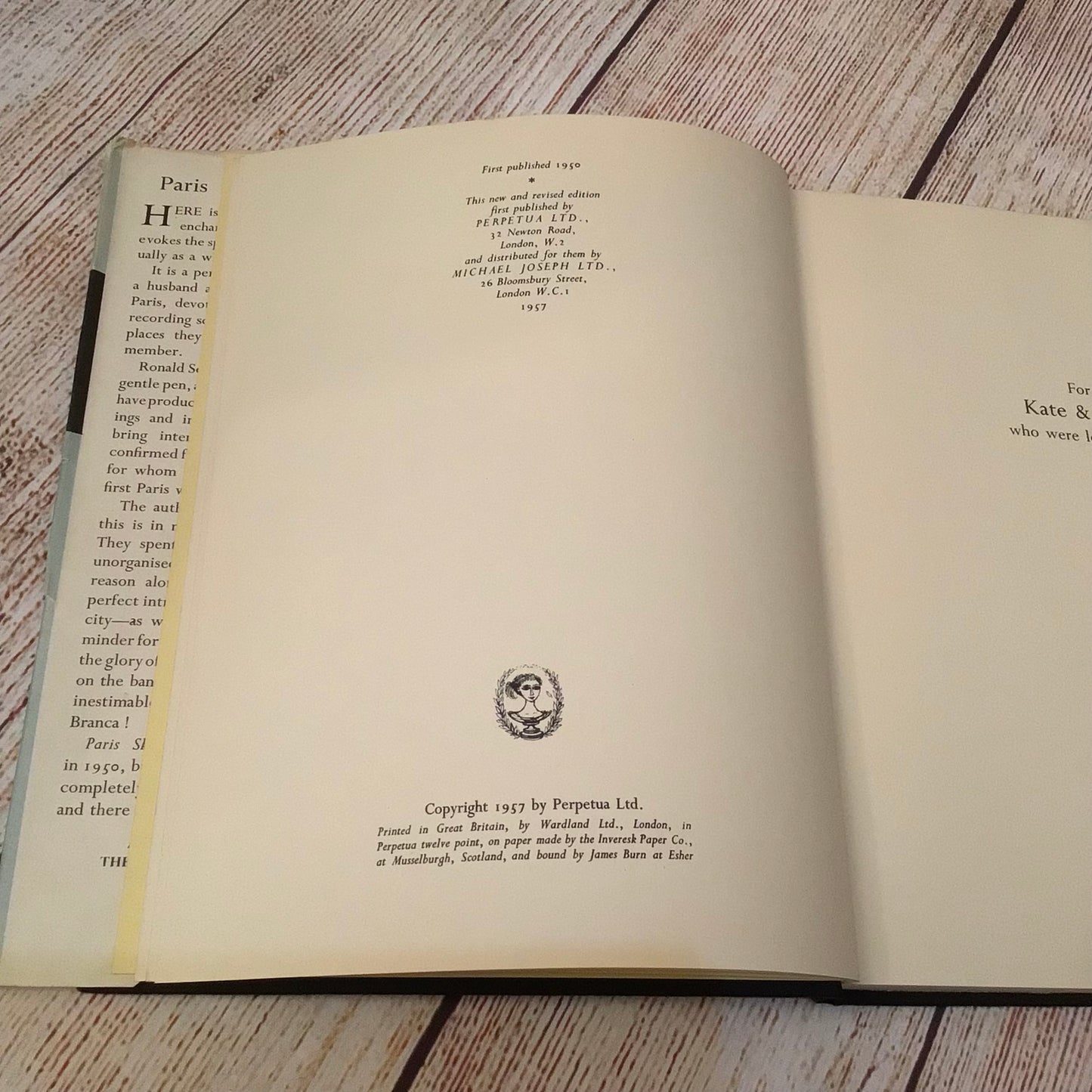 Paris Sketchbook by Ronald Searle and Kaye Webb (1957, Perpetua Books)