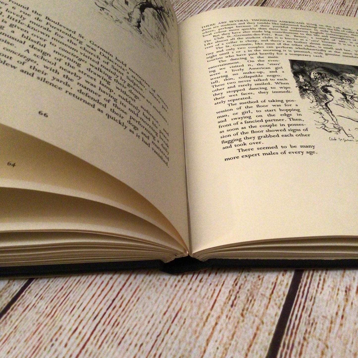 Paris Sketchbook by Ronald Searle and Kaye Webb (1957, Perpetua Books)