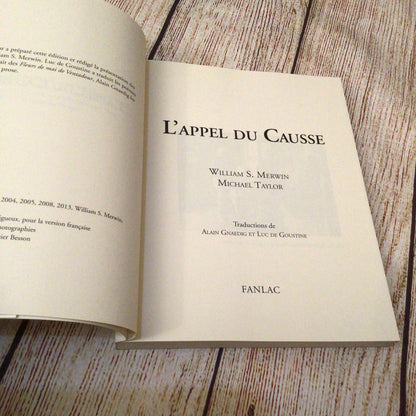 L’Appel du Causse by William S. Merwin & Michael Taylor (2013) 9782865772766