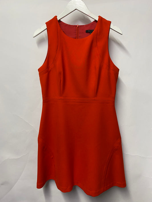 Tara Jarmon Red Sleeveless Dress 42