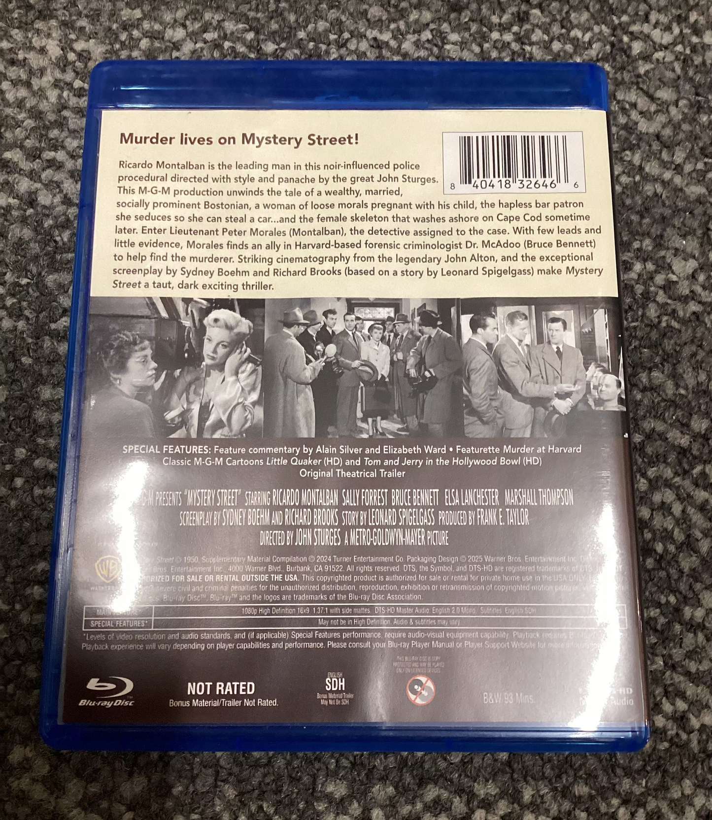 Mystery Street - 1950 - Warner Archive Collection - Blu-ray