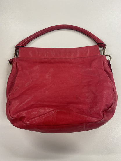 Marc By Marc Jacobs Hot Pink Classic Soft Leather Hobo Bag