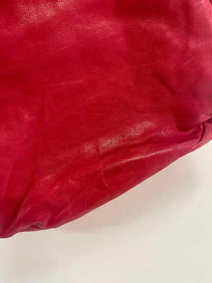 Marc By Marc Jacobs Hot Pink Classic Soft Leather Hobo Bag