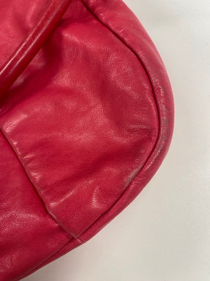 Marc By Marc Jacobs Hot Pink Classic Soft Leather Hobo Bag